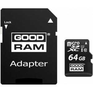 Карта пам'яті Goodram microSDXC 64GB Class 10 (M1AA-0640R12)