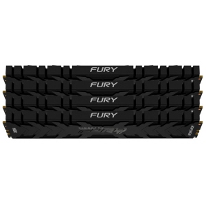 Память DDR Kingston FuryRenegade Black DDR4-3600 128GB (4x32GB) CL18-22-22 1.35V XMP (KF436C18RB2K4/128)