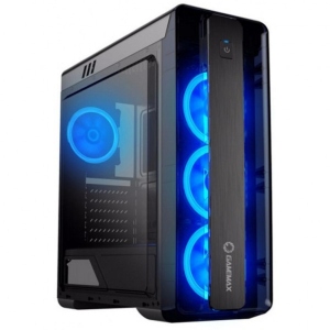 Корпус Gamemax ATX без блока питания Moonlight B-Blue