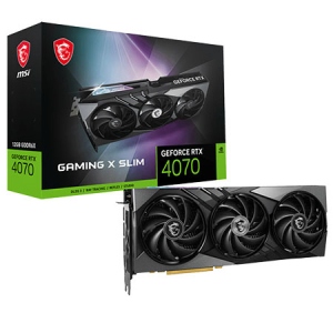 Відеокарта MSI NVIDIA RTX 4070 (RTX 4070 GAMING X SLIM 12G)