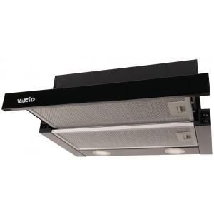 Витяжка вбудована Ventolux GARDA 50 BK (700) LED