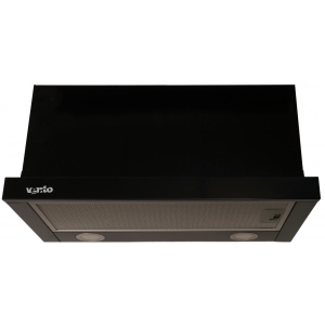 Витяжка вбудована Ventolux GARDA 60 BK (1100) LED