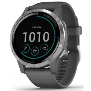 Смарт-годинник Garmin Vivoactive 4 Shadow Gray/Silver (010-02174-03)