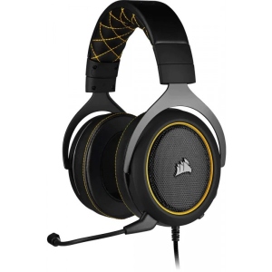 Гарнітура дротова ігрова Corsair HS60 Pro Surround Yellow (CA-9011214-EU)