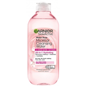 Міцелярна вода Garnier Skin Naturals з рожевою водою 400 мл (3600542423618)