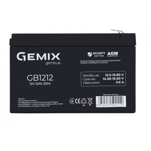 Акумулятор для ДБЖ Gemix GB1212