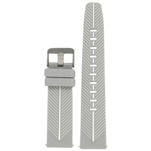 Уцінка - Ремешок для смарт-часов Molife GearS3 Silicone Casual Band Grey/White 22mm купити