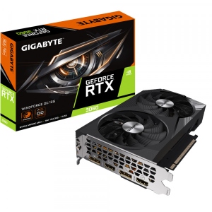 Відеокарта Gigabyte Nvidia GeForce RTX 3060 WINDFORCE 2X OC 12GB D6 (GV-N3060WF2 OC-12GD)