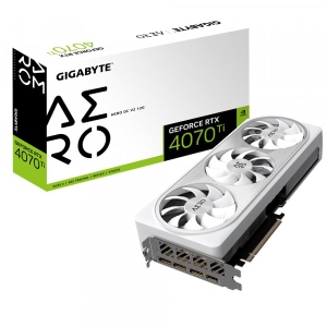 Відеокарта Gigabyte GeForce RTX 4070 Ti 12GB AERO OC (GV-N407TAERO_OCV2-12GD)