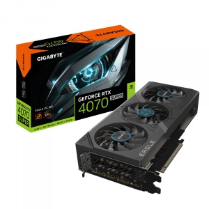 Відеокарта Gigabyte Nvidia RTX4070 SUPER 12GB (GV-N407SEAGLE OC-12GD)