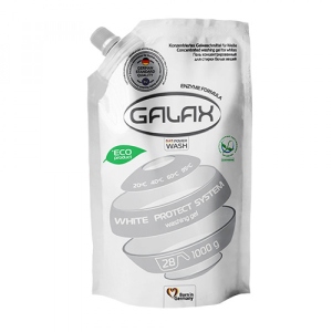 порівняти ціни на Гель для прання GALAX д\білого концентрат (DOYPACK) 1000г