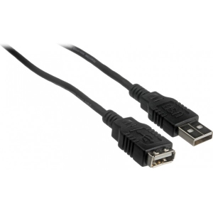 Кабель USB type A - USB type A Cablexpert USB 2.0 AM/AF 1.8m (CCF-USB2-AMAF-6) ферритовий фильтр