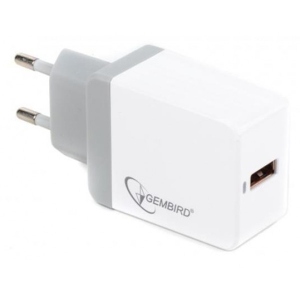 Мережевий зарядний пристрій Gembird MP3A-UC-AC11 White