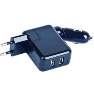 Автомобільний зарядний пристрій Gembird MP3A-UC-ACCAR2