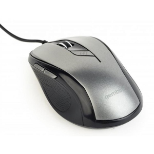 Миша дротова Gembird MUS-6B-01-BG Black/Grey USB