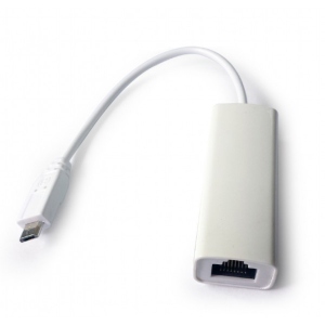 Перехідник micro USB - RJ-45 Gembird NIC-mU2-01