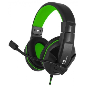 Гарнітура дротова ігрова Gemix N20 Black-Green (04300107) порівняти ціни