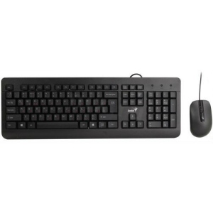 Клавіатура+миша Genius KM-160 USB Black Ukr (31330001419)