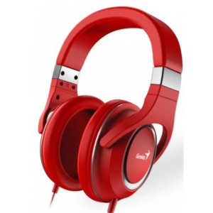 Гарнітура дротова Genius HS-610 Mic Red