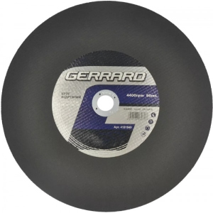 Круг шліфувальний Gerrard 400х3,5х32 (4181850)