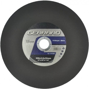 Круг шліфувальний Gerrard 300х3,0х32 (4181848)