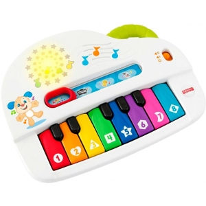 Інтерактивна тварина Fisher-Price Піаніно Розумного цуценя серії Усміхайся та вчись оновл. (рус.) (GFK10)