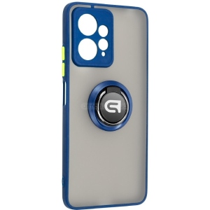 Чохол для смартфону Armorstandart Frosted Matte Ring for Xiaomi Redmi Note 12 4G Navy Blue (ARM68380)