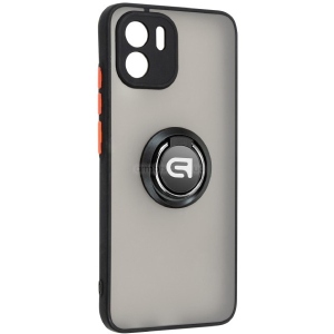 Чохол для смартфону Armorstandart Frosted Matte Ring for Xiaomi Redmi A2 Black (ARM68374)