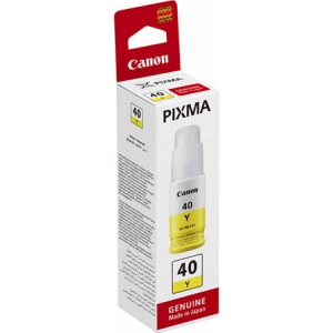 Картридж для струменевих принтерів/БФП Canon GI-40 Yellow (3402C001AA)