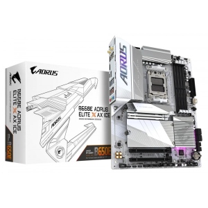 Материнська плата Gigabyte B650E Aorus Elite X AX Ice