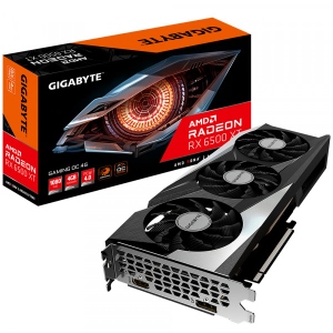 Відеокарта Gigabyte Radeon RX 6500XT 4GB GDDR6 (GV-R65XTGAMING OC-4GD) в Україні