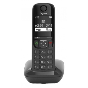 Телефон бездротовий Gigaset AS690 Black (S30852-H2816-S301)