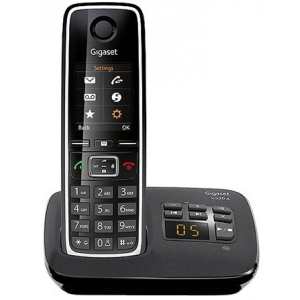 Телефон бездротовий Gigaset C530A Black