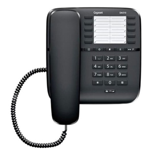 Телефон шнуровий Gigaset DA510 Black (S30054-S6530-R601)