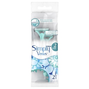 Станок жіночий одноразовий Gillette SIMPLY VENUS-2 2шт