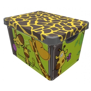 Короб для зберігання Qutu Style Box з/к Giraffe 20 л