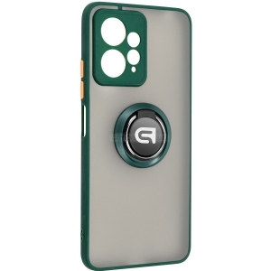 Чохол для смартфону Armorstandart Frosted Matte Ring for Xiaomi Redmi Note 12 4G Dark Green (ARM68379)