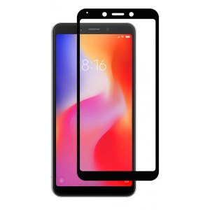 Захисне скло для смартфону PowerPlant Full Screen for Xiaomi Redmi 6 Black (GL605552)