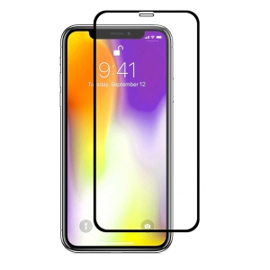 купити Захисне скло для смартфону PowerPlant Full Screen for Apple iPhone XS Max Black (GL605705)