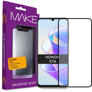 Захисне скло для смартфону MAKE FCFG Honor X7A (MGF-HX7A)