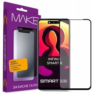 Захисне скло для смартфону MAKE FCFG Infinix Smart 8/8 HD/Hot 40i (MGF-IS8)