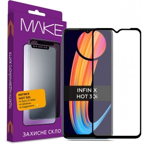 Захисне скло для смартфону MAKE FCFG Infinix Hot 30i (MGF-IH30I)