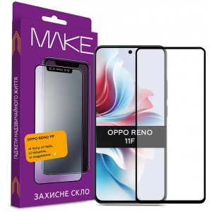 Захисне скло для смартфону MAKE FCFG Oppo Reno11 F (MGF-OR11F)