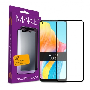 Захисне скло для смартфону MAKE FCFG Oppo A78 (MGF-OA78)