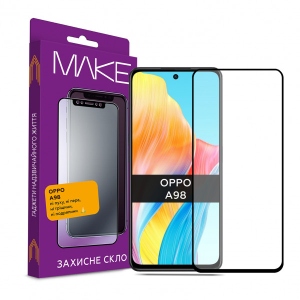 Захисне скло для смартфону MAKE FCFG Oppo A98 (MGF-OA98)