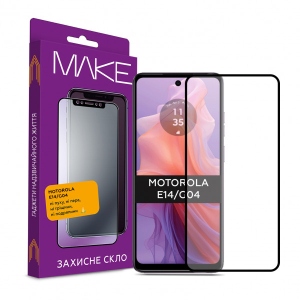 Захисне скло для смартфону MAKE FCFG Motorola E14/G04 (MGF-ME14)
