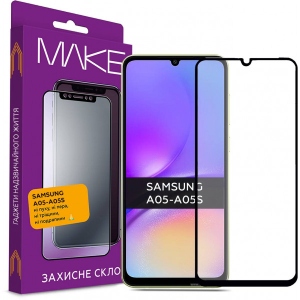 Захисне скло для смартфону MAKE FCFG Samsung A05/A05s (MGF-SA05)