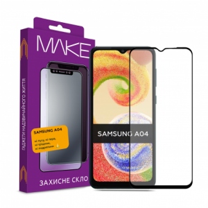 Захисне скло для смартфону MAKE FCFG Samsung A04/A04s/A04e (MGF-SA04)