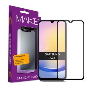 Захисне скло для смартфону MAKE FCFG Samsung A25 (MGF-SA25)