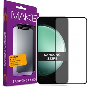 Захисне скло для смартфону MAKE FCFG Samsung S23 FE (MGF-SS23FE)